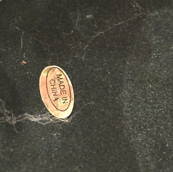 Antique Style Celadon Crackle Vase Ormolu Bronze Handles Base French Rococo 17” - Picture 9 of 11